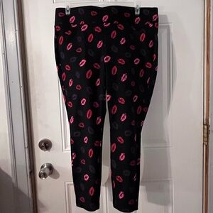 Torrid Pixie Pants with Lip Print